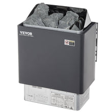 Load image into Gallery viewer, VEVOR Sauna Heater,220V Electric Sauna Stove, Steam Bath Sauna Heate 3H Timer and Adjustable Temp for Max. 176-318 Cubic Feet, Home Hotel Spa Shower